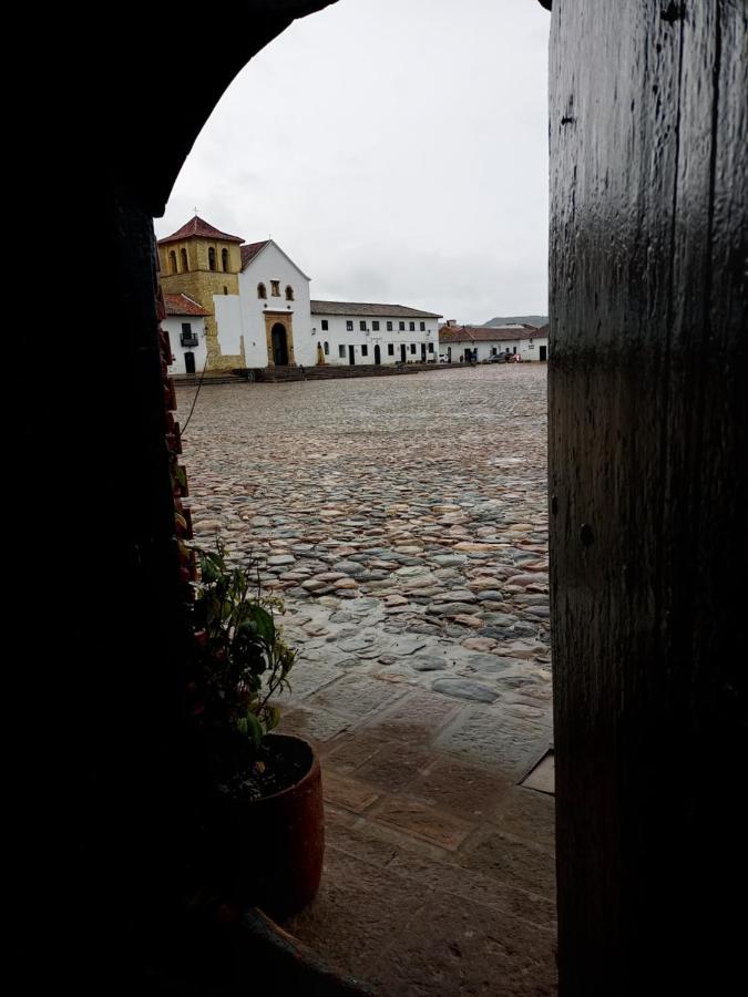 Bed and Breakfast Hospederia La Roca Plaza Principal Бойяка Экстерьер фото