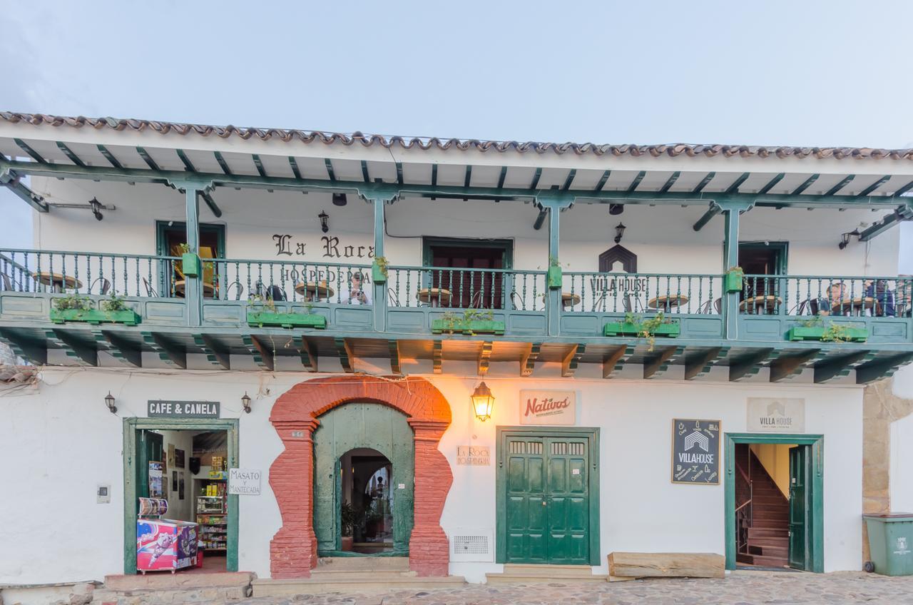 Bed and Breakfast Hospederia La Roca Plaza Principal Бойяка Экстерьер фото